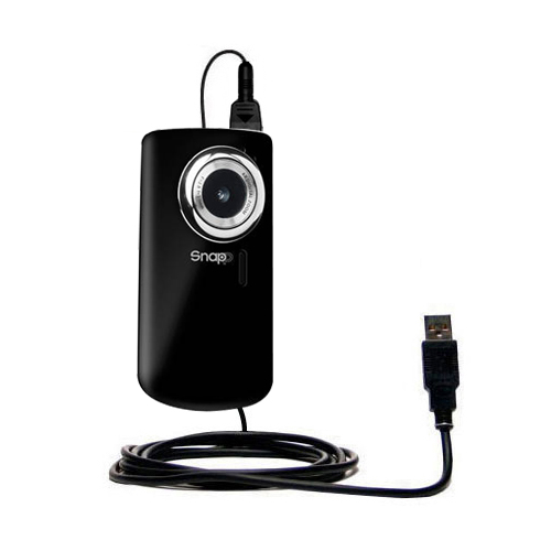 USB Data Cable compatible with the Coby CAM3002 SNAPP Camcorder