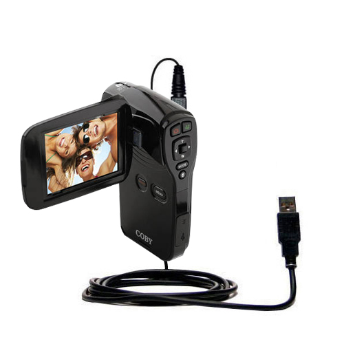 USB Data Cable compatible with the Coby CAM4002 SNAPP Camcorder