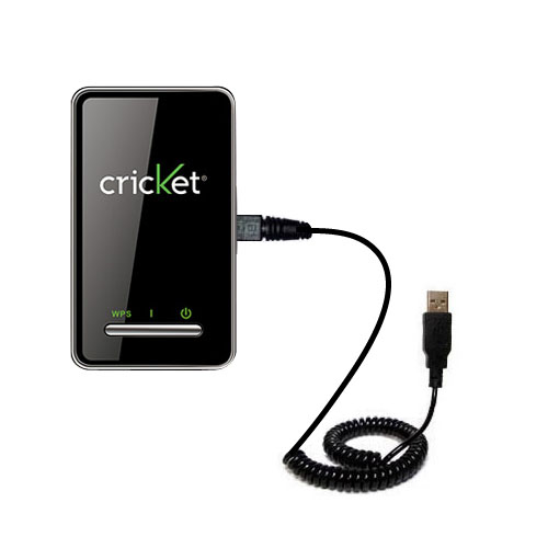Coiled USB Cable compatible with the Cricket  Crosswave
