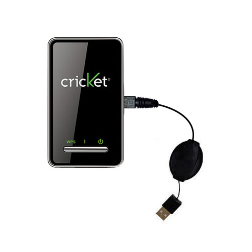 Retractable USB Power Port Ready charger cable designed for the Cricket  Crosswave and uses TipExchange