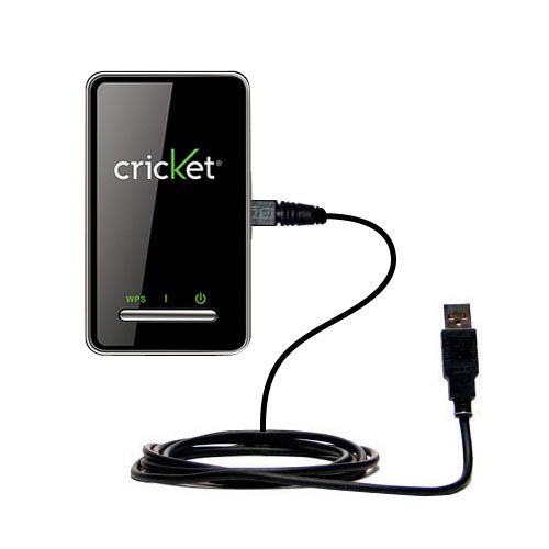 Classic Straight USB Cable suitable for the Cricket  Crosswave with Power Hot Sync and Charge Capabilities - Uses Gomadic TipExchange Technology
