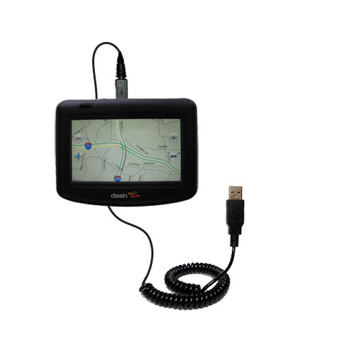 Coiled USB Cable compatible with the DASH DASH Express