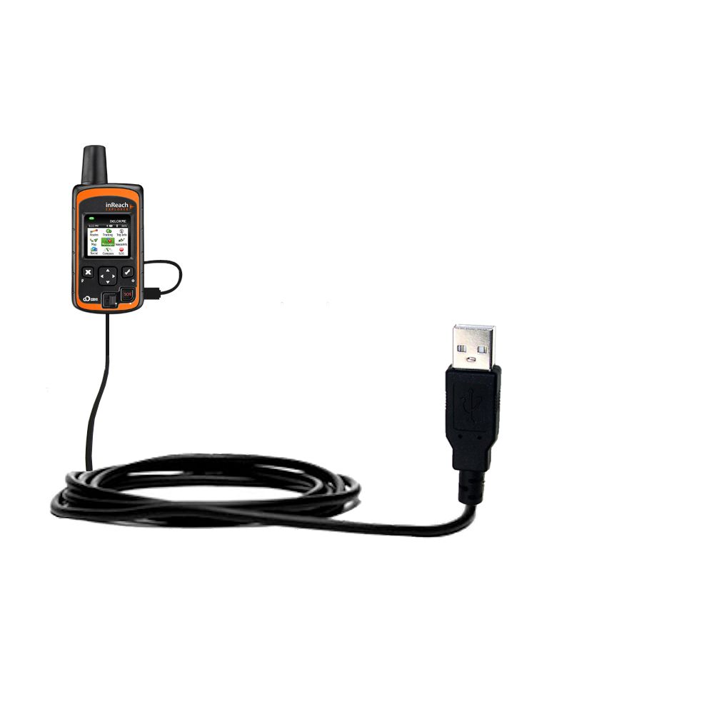 USB Cable compatible with the DeLorme InReach Explorer