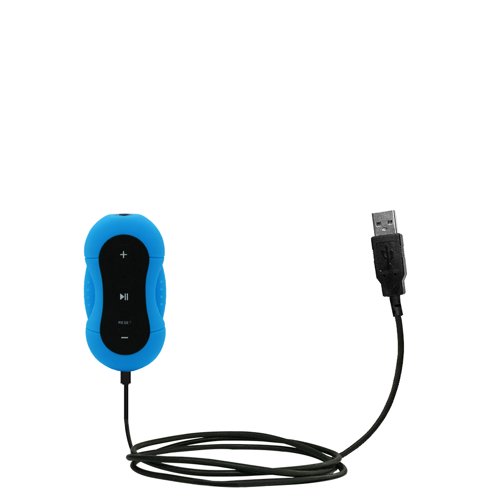 USB Cable compatible with the EGOMAN Waterproof MP3 Player