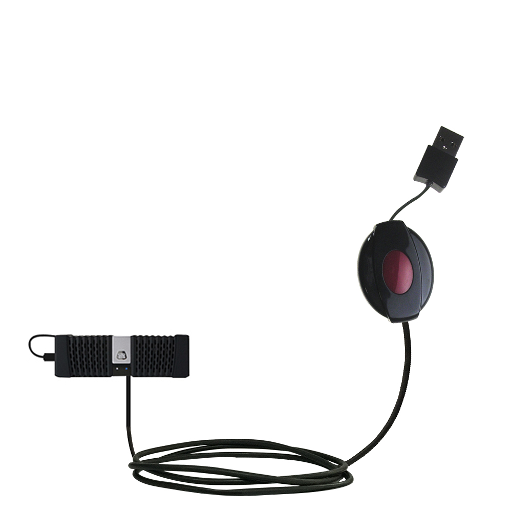 Retractable USB Power Port Ready charger cable designed for the G-Project G-Grip and uses TipExchange