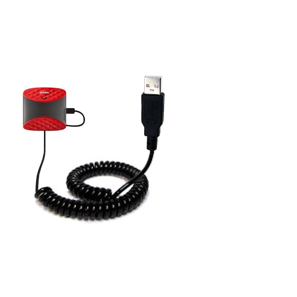 Coiled USB Cable compatible with the Game Golf