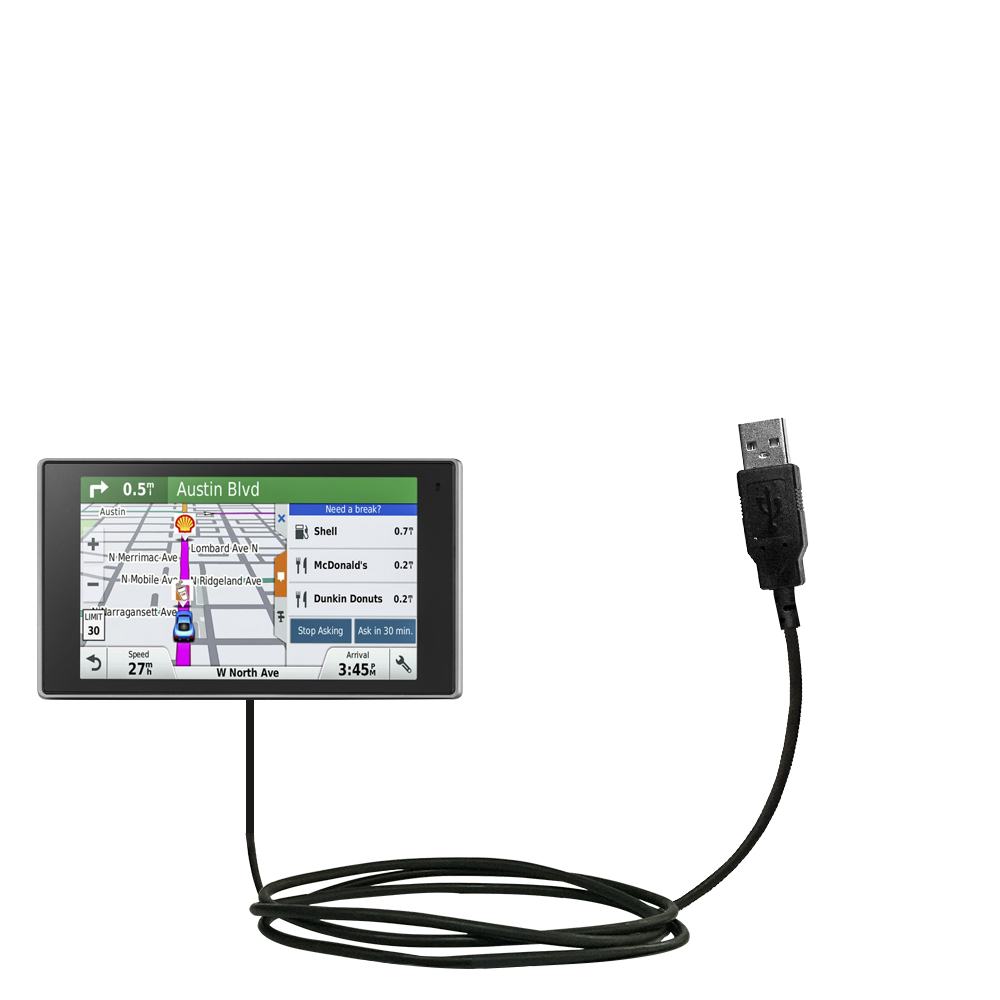 USB Cable compatible with the Garmin DriveLuxe 50LMTHD