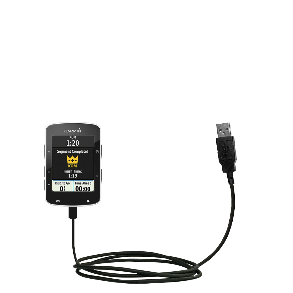Cable Micro USB de 1m 50 pour GPS GARMIN 520 520 820 1000 1030 noir  