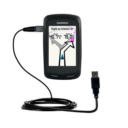 Gomadic Classic Straight USB Cable for The Garmin Nuvi 260W 260 with Power Hot Sync and Charge Capabilities Uses TipExchange Technology
