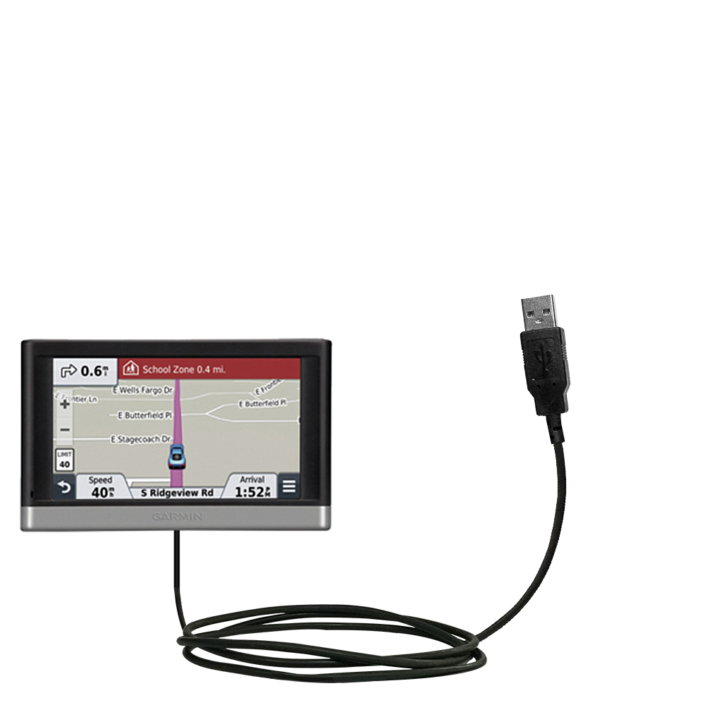 USB Cable compatible with the Garmin nuvi 2457 / 2497 LMT