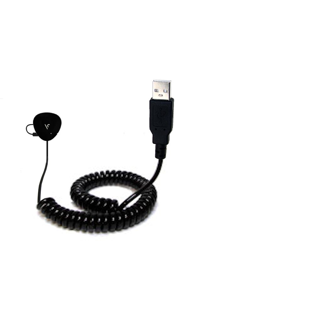 Coiled USB Cable compatible with the GoCaddyGo VC300