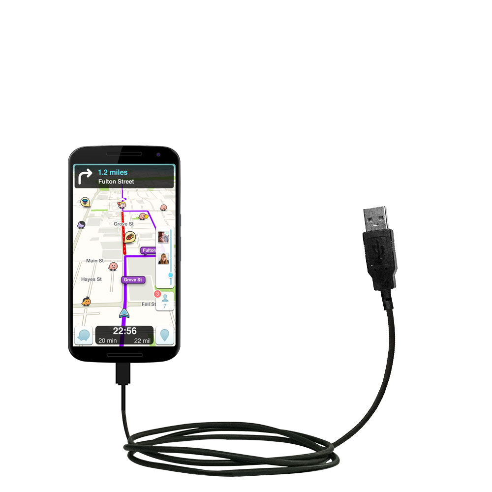 USB Cable compatible with the Google Nexus 6