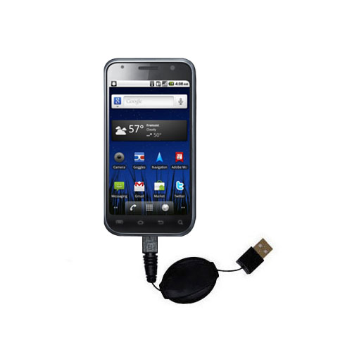 Retractable USB Power Port Ready charger cable designed for the Google Nexus Two and uses TipExchange