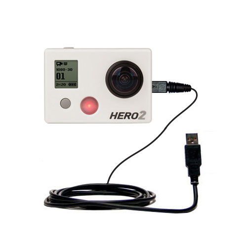 USB Cable compatible with the GoPro Hero 2