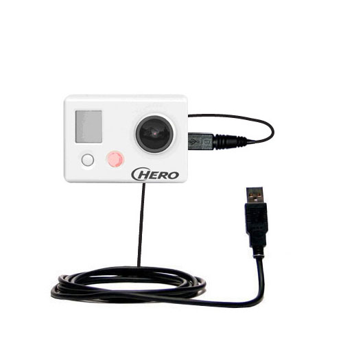 USB Cable compatible with the GoPro HERO / HD / HERO2