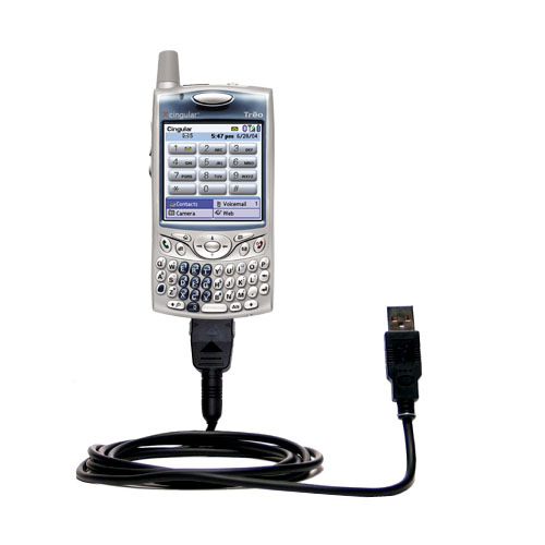 USB Cable compatible with the Handspring Treo 650
