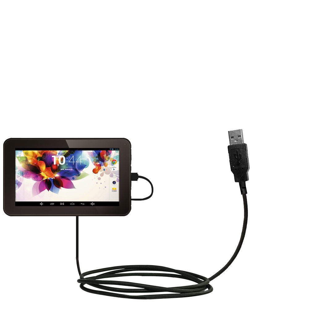 USB Cable compatible with the Hipstreet Aurora 7B14-8BKRC