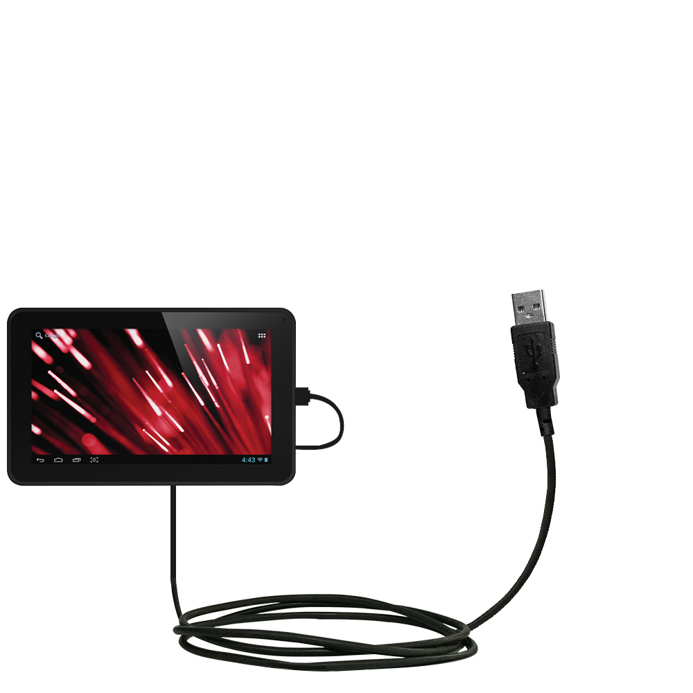 USB Cable compatible with the Hipstreet Flare 2 9DTB7-8G