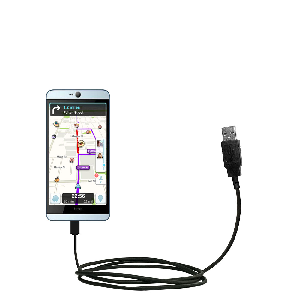 USB Cable compatible with the HTC Desire 826