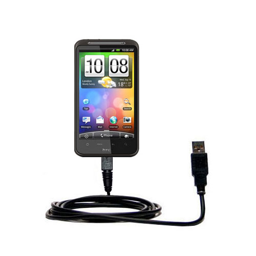 USB Cable compatible with the HTC Desire HD