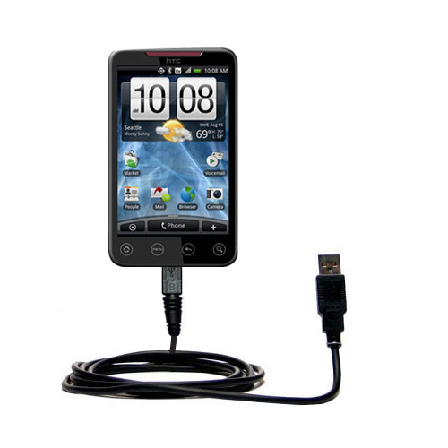 USB Cable compatible with the HTC EVO 4G