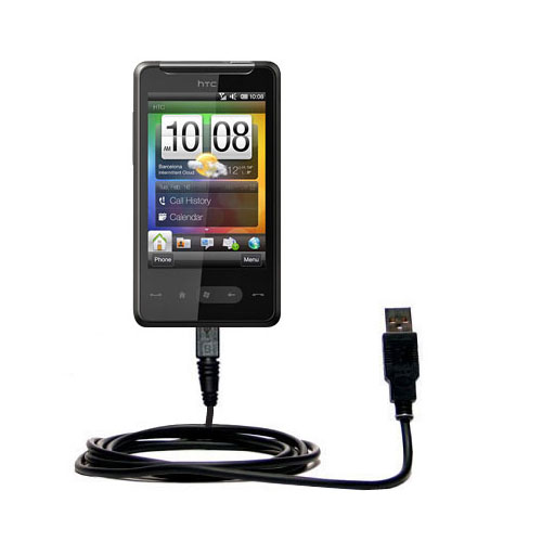 USB Cable compatible with the HTC HD Mini