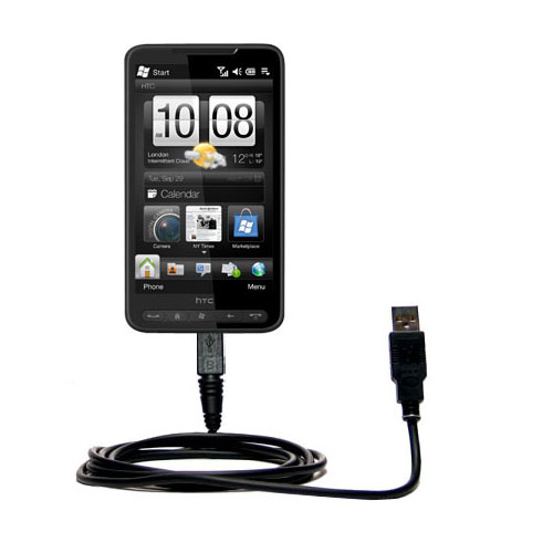 USB Cable compatible with the HTC HD2