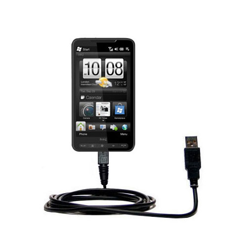 USB Cable compatible with the HTC HD3