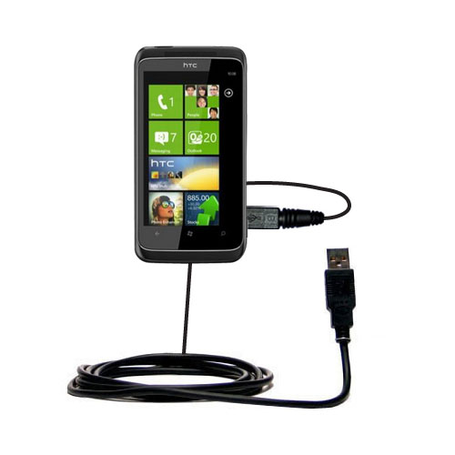 USB Cable compatible with the HTC Mazaa
