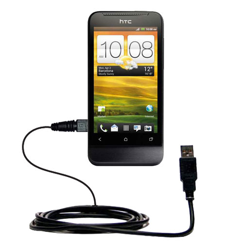 USB Cable compatible with the HTC One V
