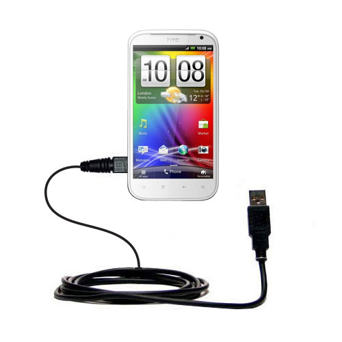 USB Cable compatible with the HTC Runnymede