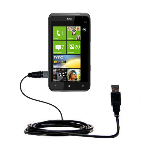 USB Cable compatible with the HTC Titan