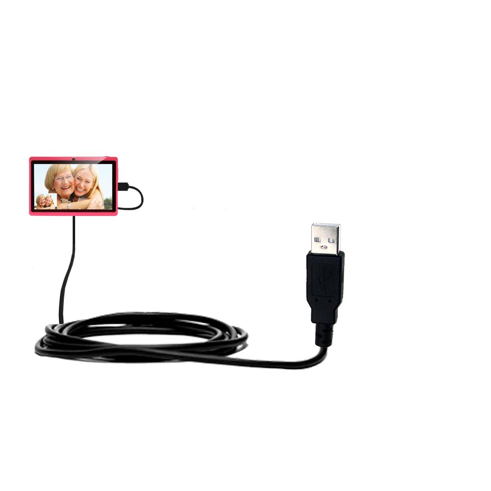 USB Cable compatible with the iRulu LA-520 w Tablet PC