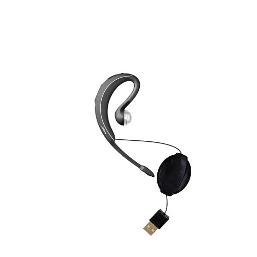 Retractable USB Power Port Ready charger cable designed for the Jabra WAVE and uses TipExchange