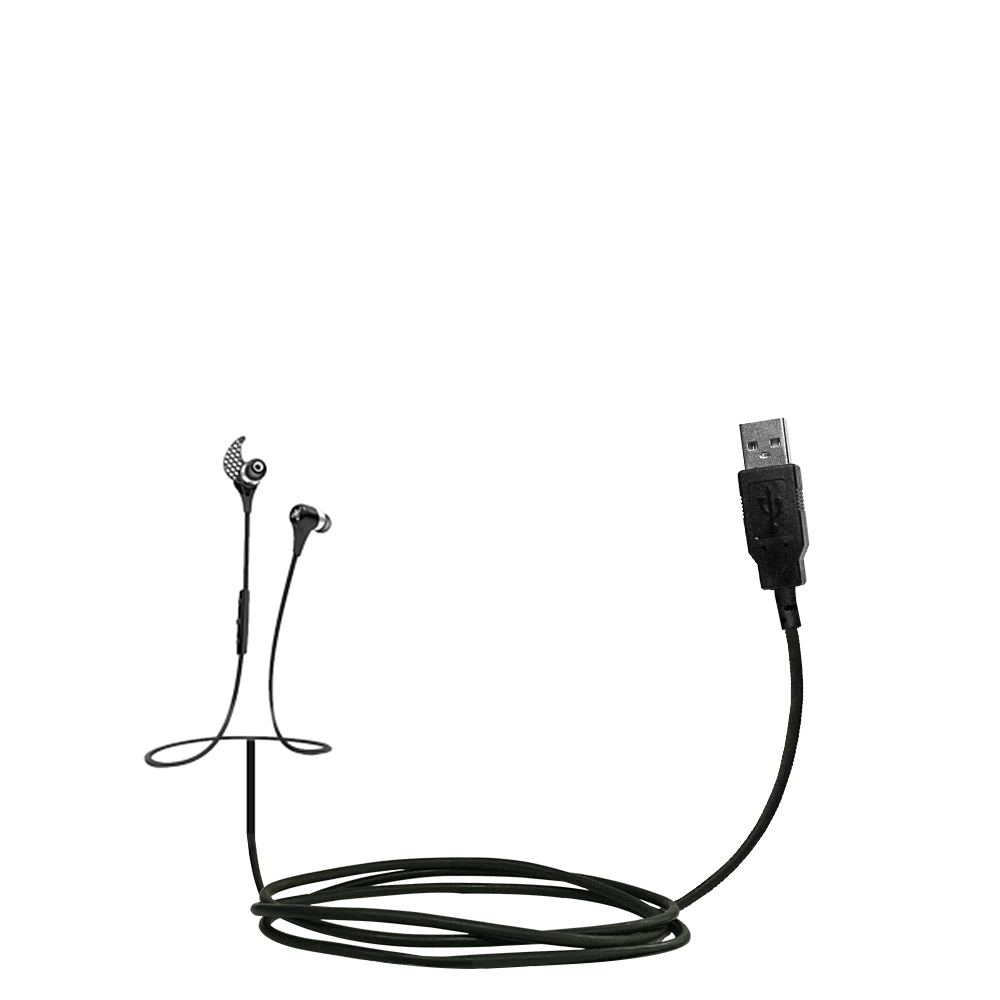 USB Cable compatible with the Jaybird Bluebuds X
