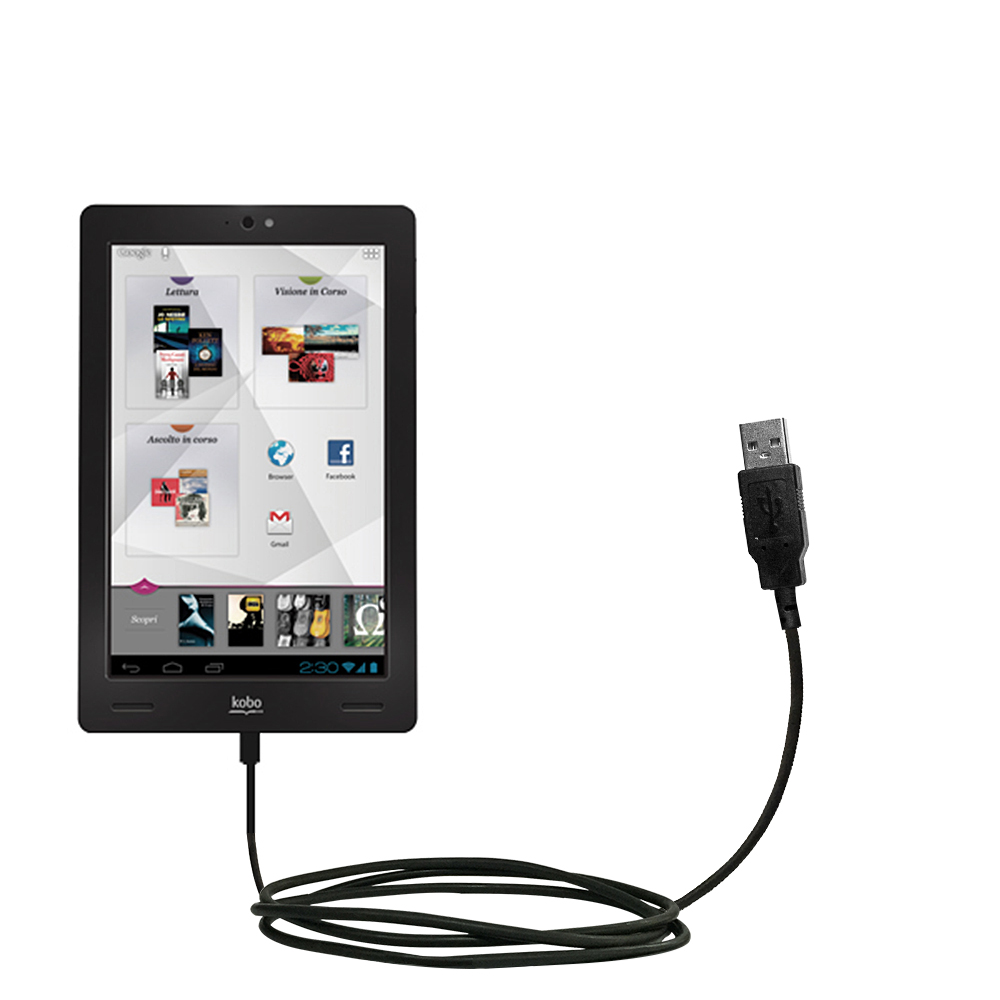 USB Cable compatible with the Kobo Arc