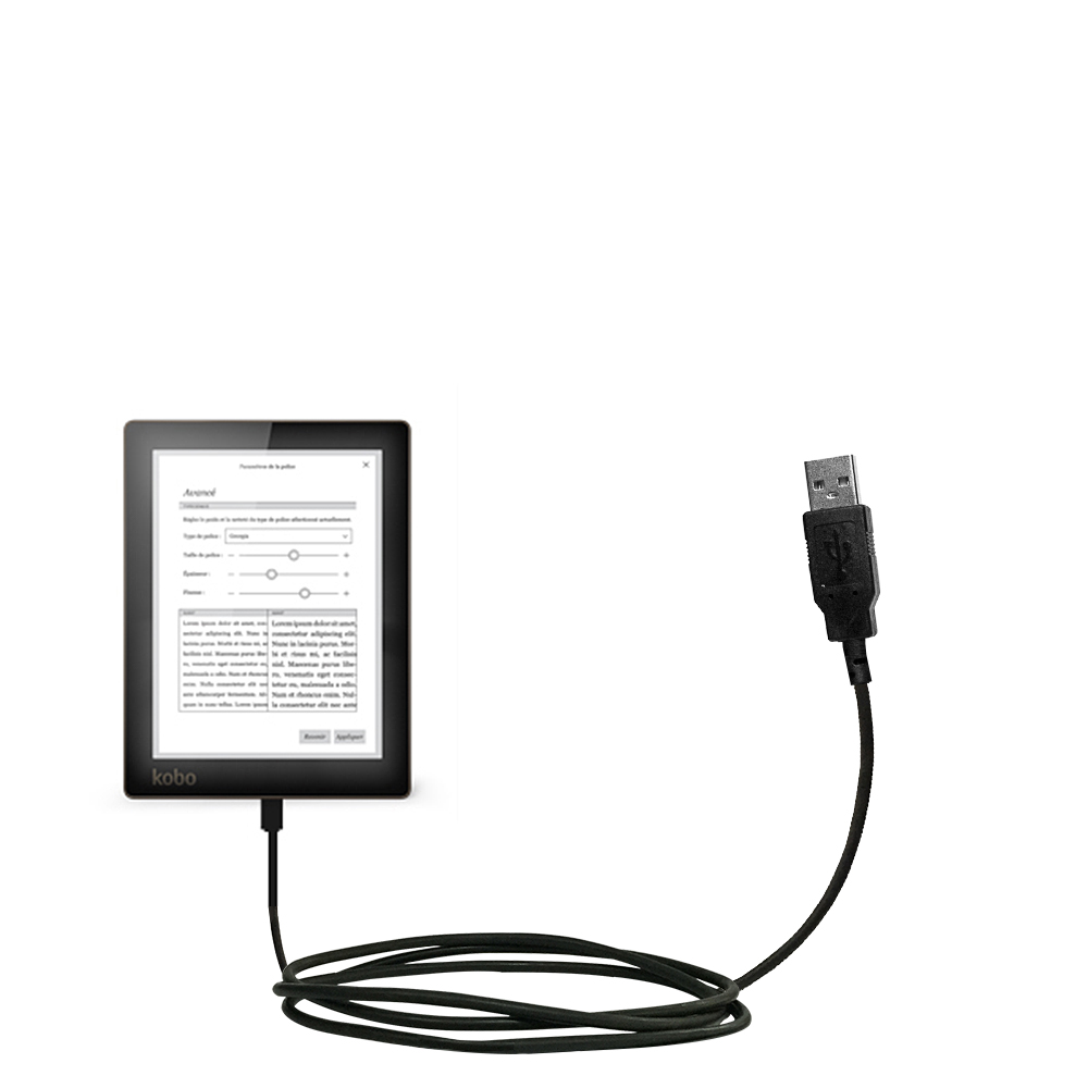 USB Cable compatible with the Kobo Glo