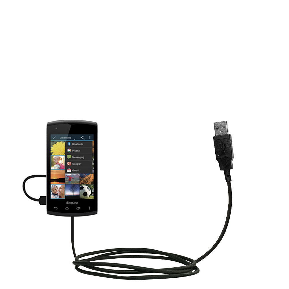 USB Cable compatible with the Kyocera Rise