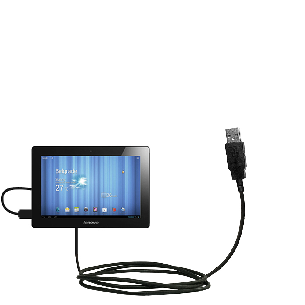USB Cable compatible with the Lenovo IdeaTab S6000