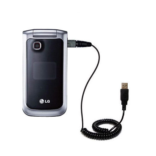 Coiled USB Cable compatible with the LG GB220