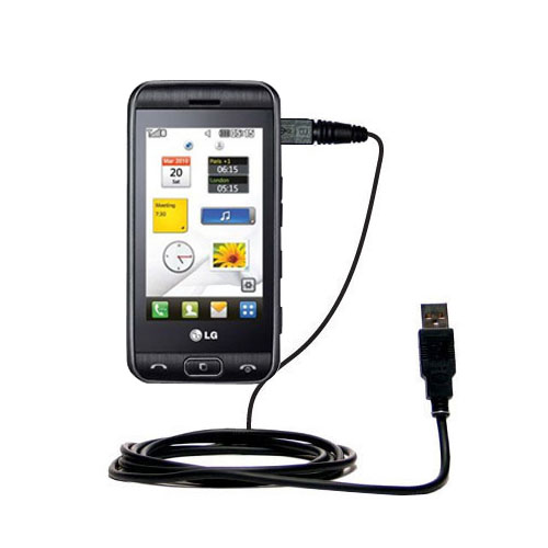 USB Cable compatible with the LG GT400