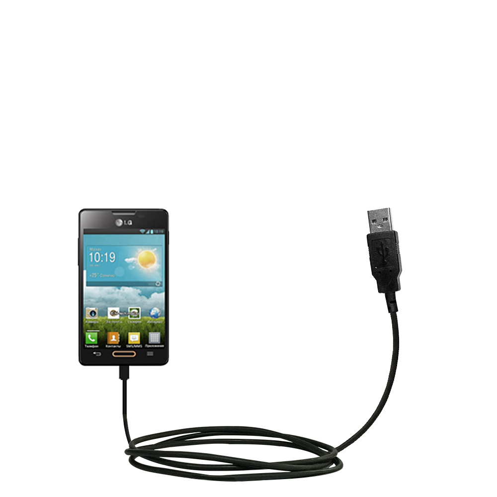 USB Cable compatible with the LG Optimus L4 II