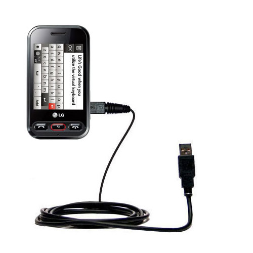 USB Cable compatible with the LG Wink 3G