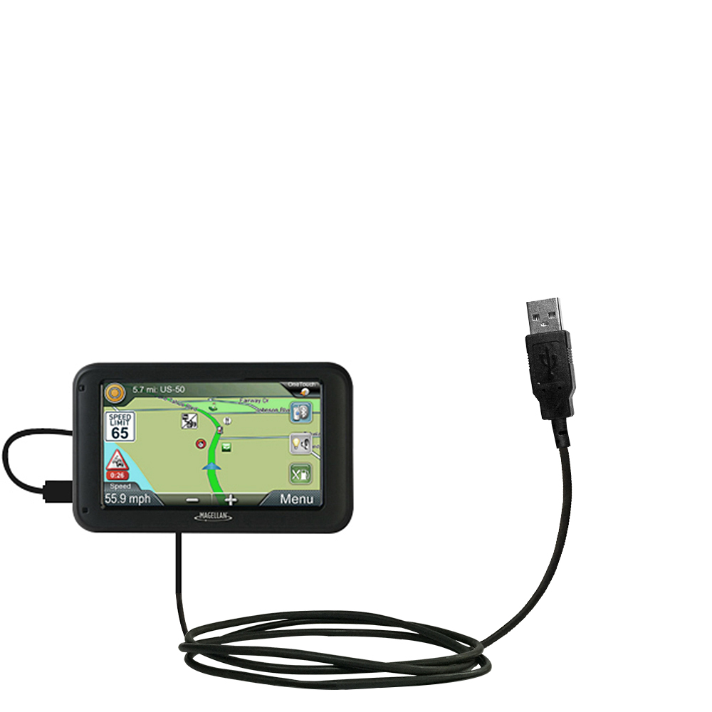 USB Cable compatible with the Magellan Roadmate Commercial 5370T-LMB