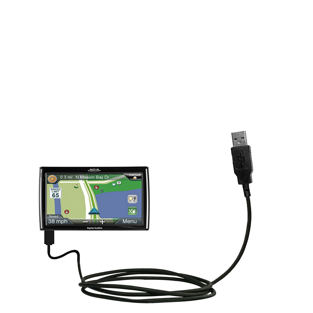 USB Cable compatible with the Magellan Roadmate RV9145-LM
