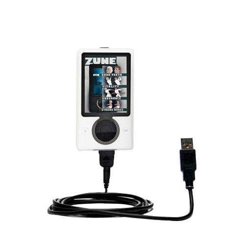 USB Cable compatible with the Microsoft Zune Gen2