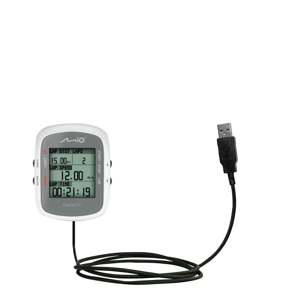 USB Cable compatible with the Mio Cyclo 100
