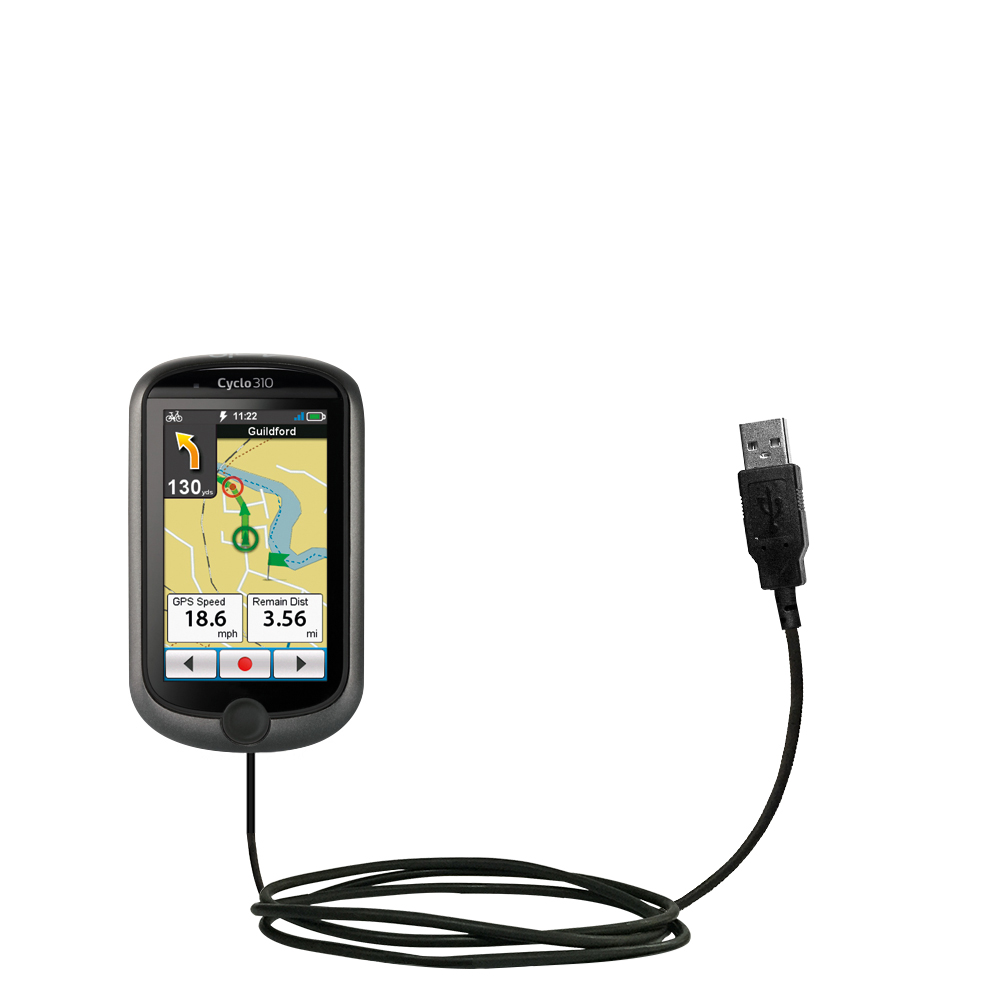 USB Cable compatible with the Mio Cyclo 310 / 315