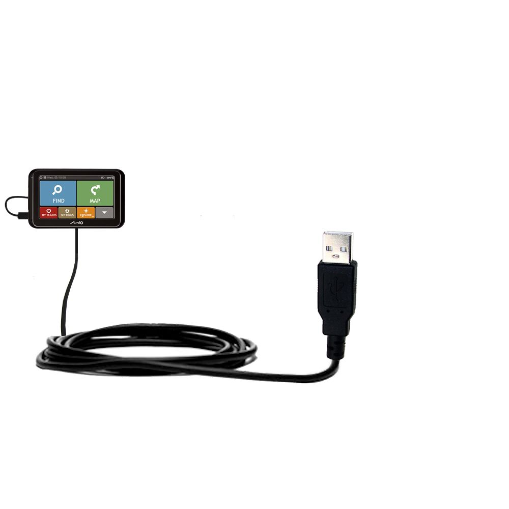 USB Cable compatible with the Mio Spirit 6800