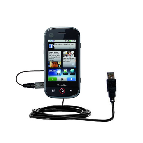 USB Cable compatible with the Motorola  CLIQ MB200